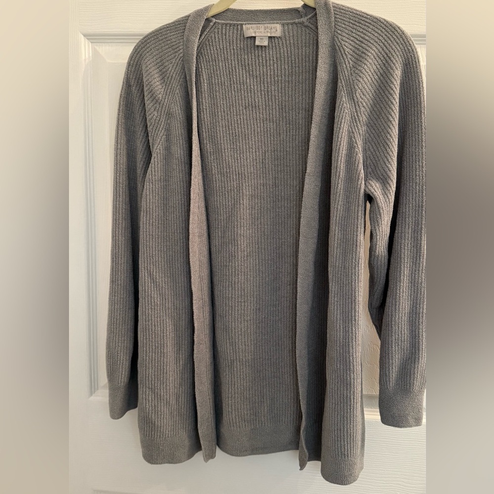 Barefoot Dreams Women's Gray Cardigan